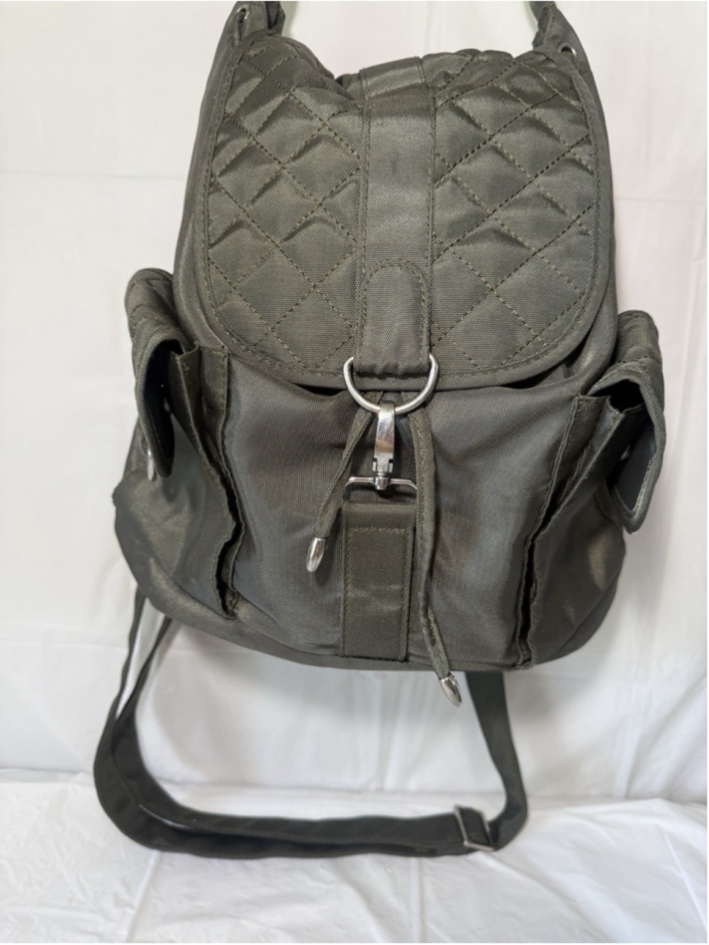 Travelon Backpack Daypack Anti Theft Travel RFID Tablet School Bag GREEN
